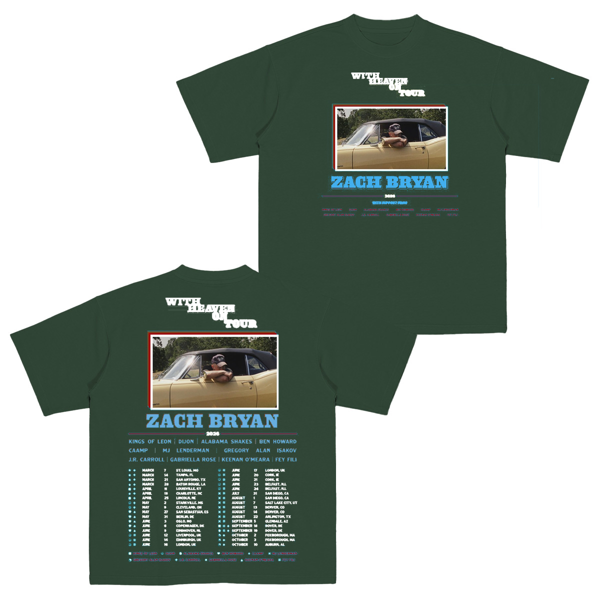 Zach Bryan Cotton Unisex T-shirt