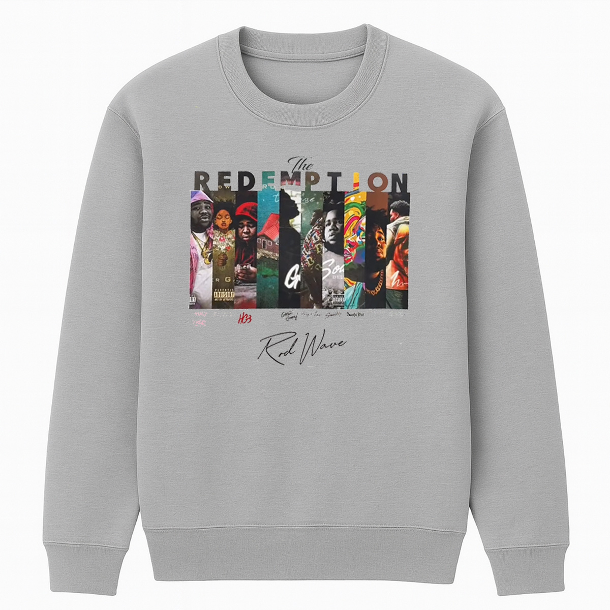 Rod Wave Unisex Cotton Creneck Sweatshirt