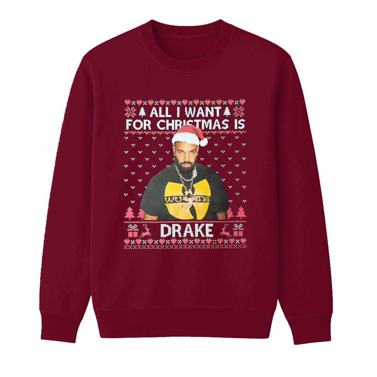 Drake Unisex Cotton Creneck Sweatshirt