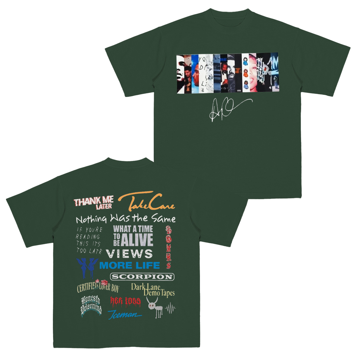 DRAKE fan album Cotton Unisex T-shirt