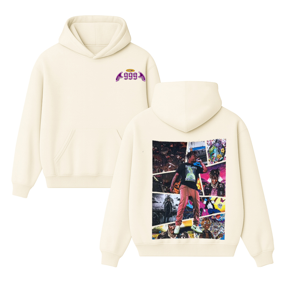 Juice Wrld Unisex Cotton Hoodie