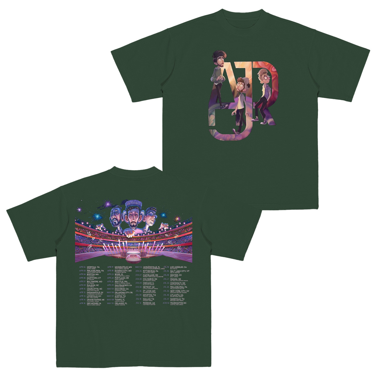 AJR 2024 Tour Cotton Unisex T-Shirt