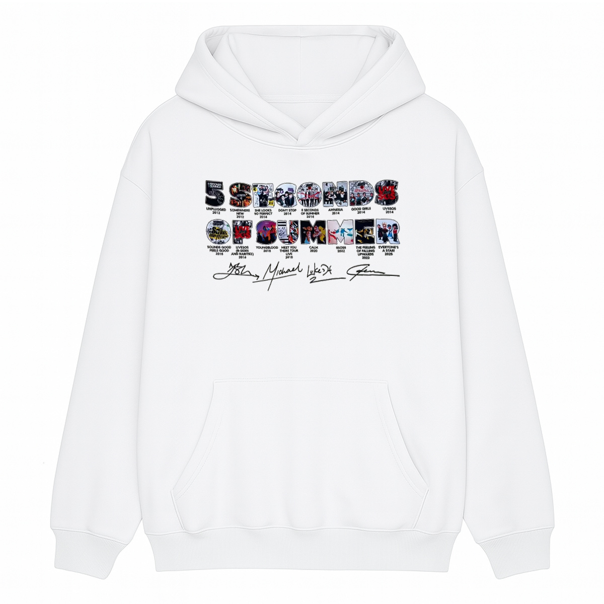 5 Seconds of Summer Unisex Cotton Hoodie