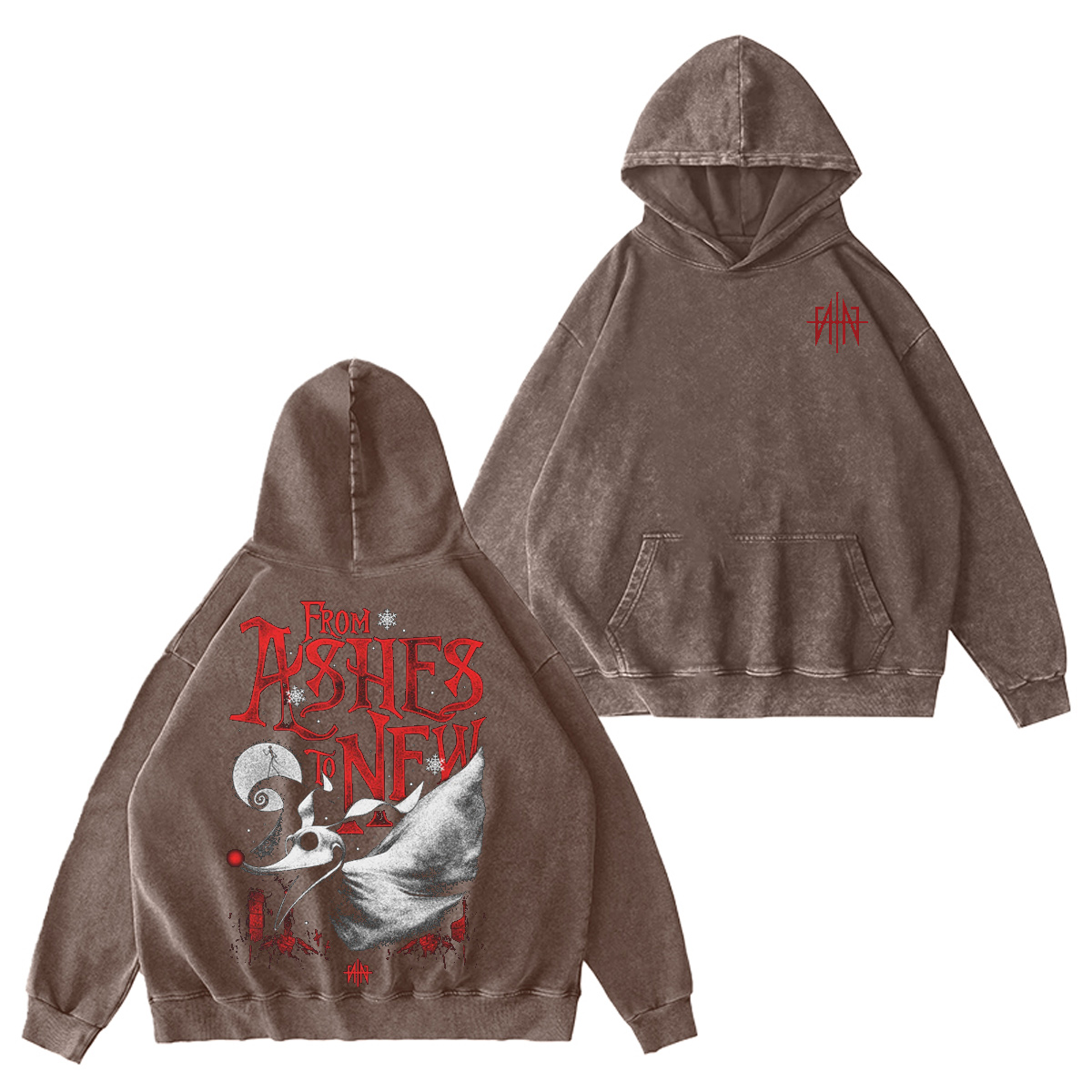 From Ashes to New Washed Unisex Hoodie