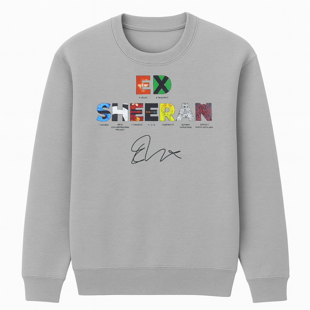 Ed Sheeran Cotton Unisex Crewneck Sweatshirt