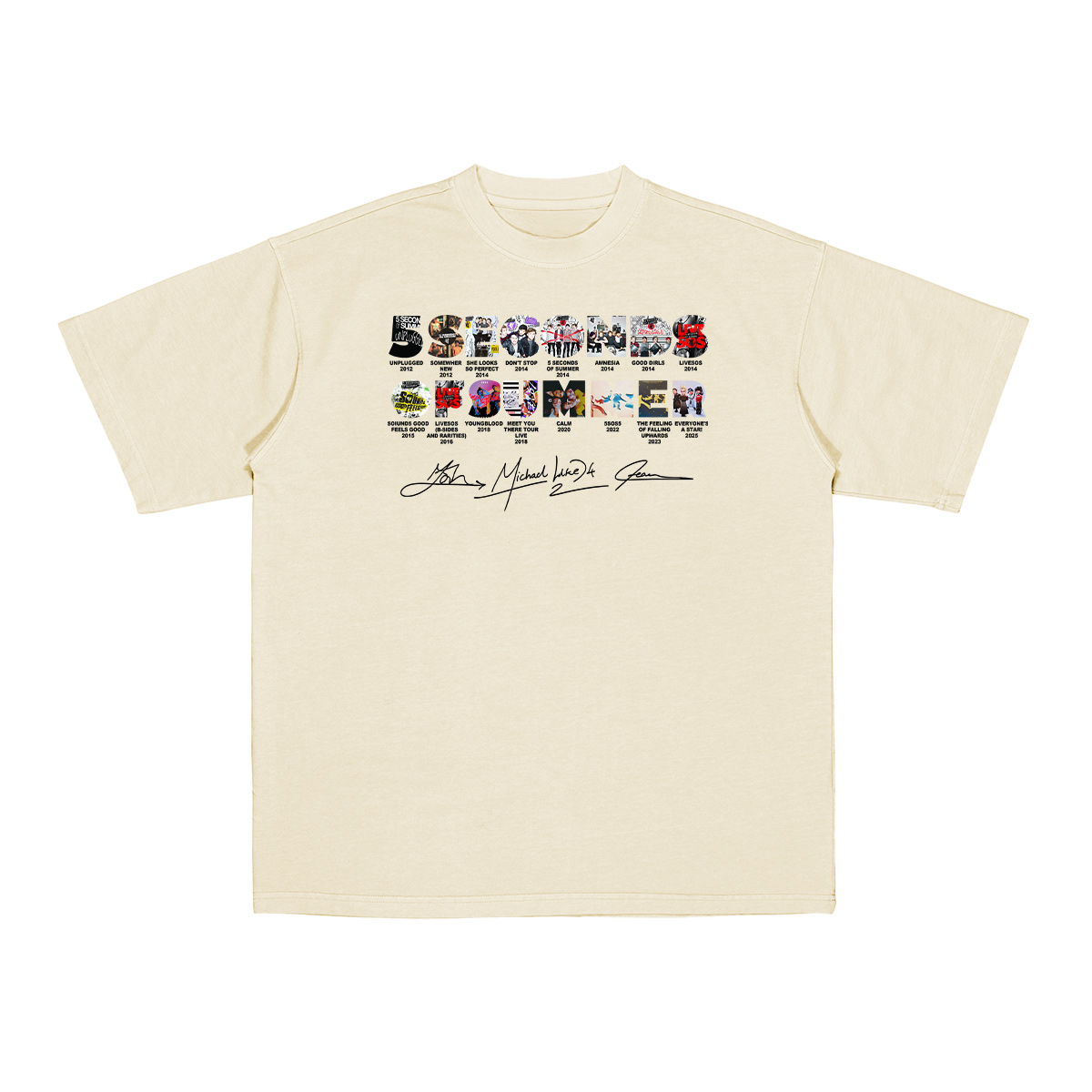 5 Seconds of Summer Cotton Unisex T-shirt