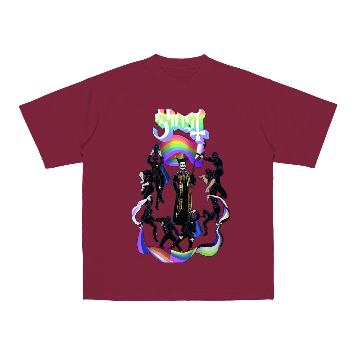 Ghost Cotton Unisex T-shirt