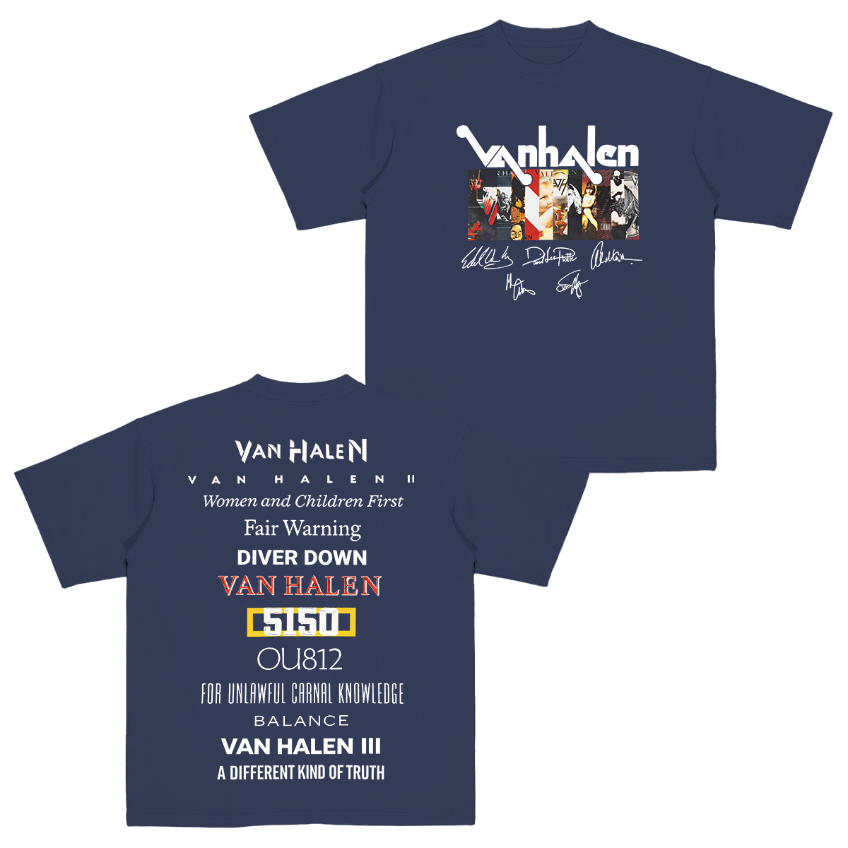 Van Halen Cotton Unisex T-Shirt