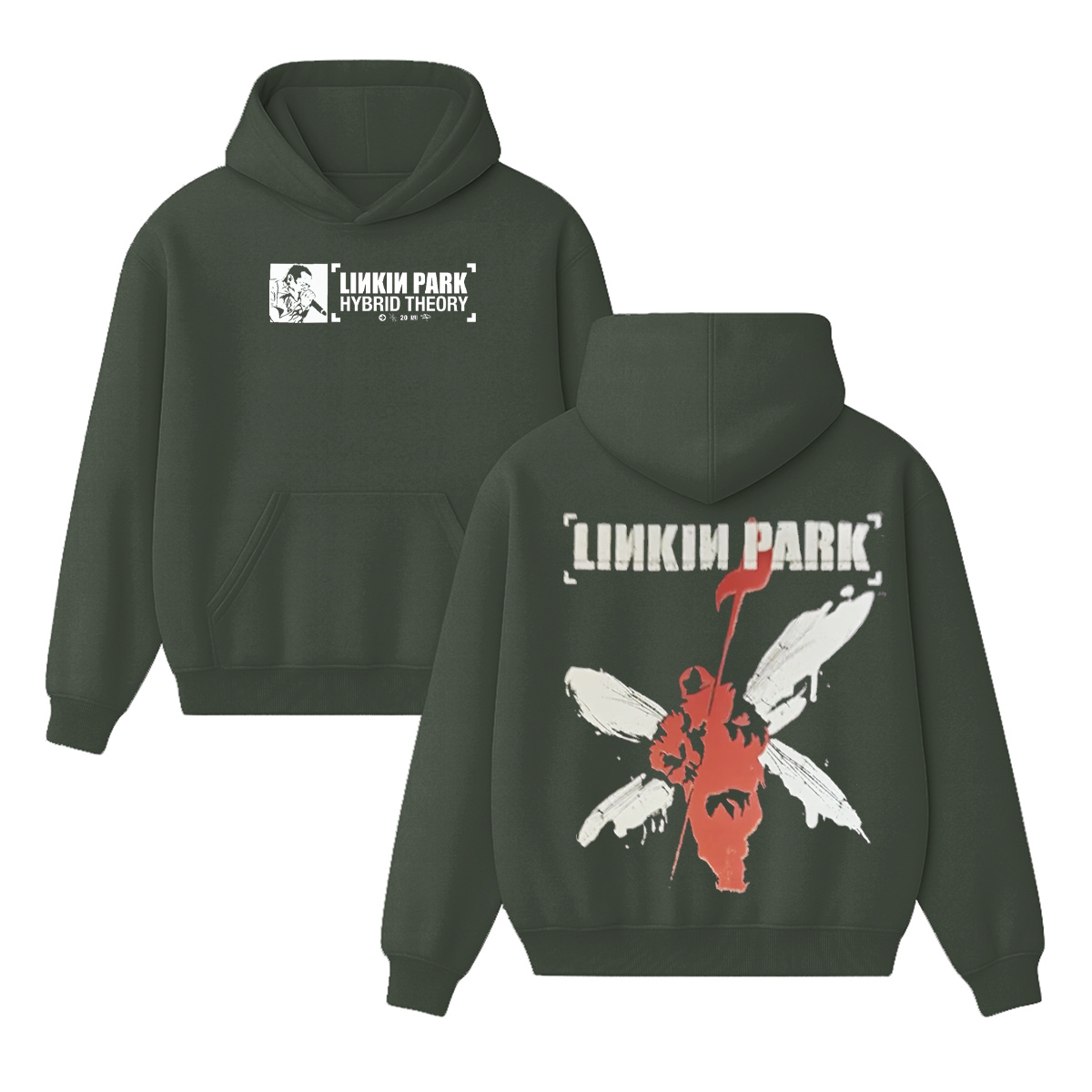 Linkin Park Unisex Cotton Hoodie