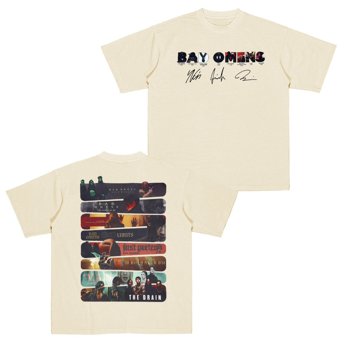 Bad Omens Cotton Unisex T-shirt