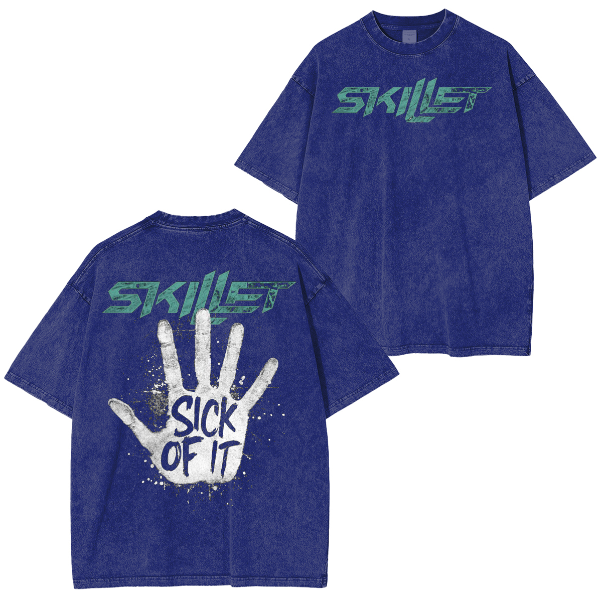 Skillet Band Washed Unisex T-Shirt
