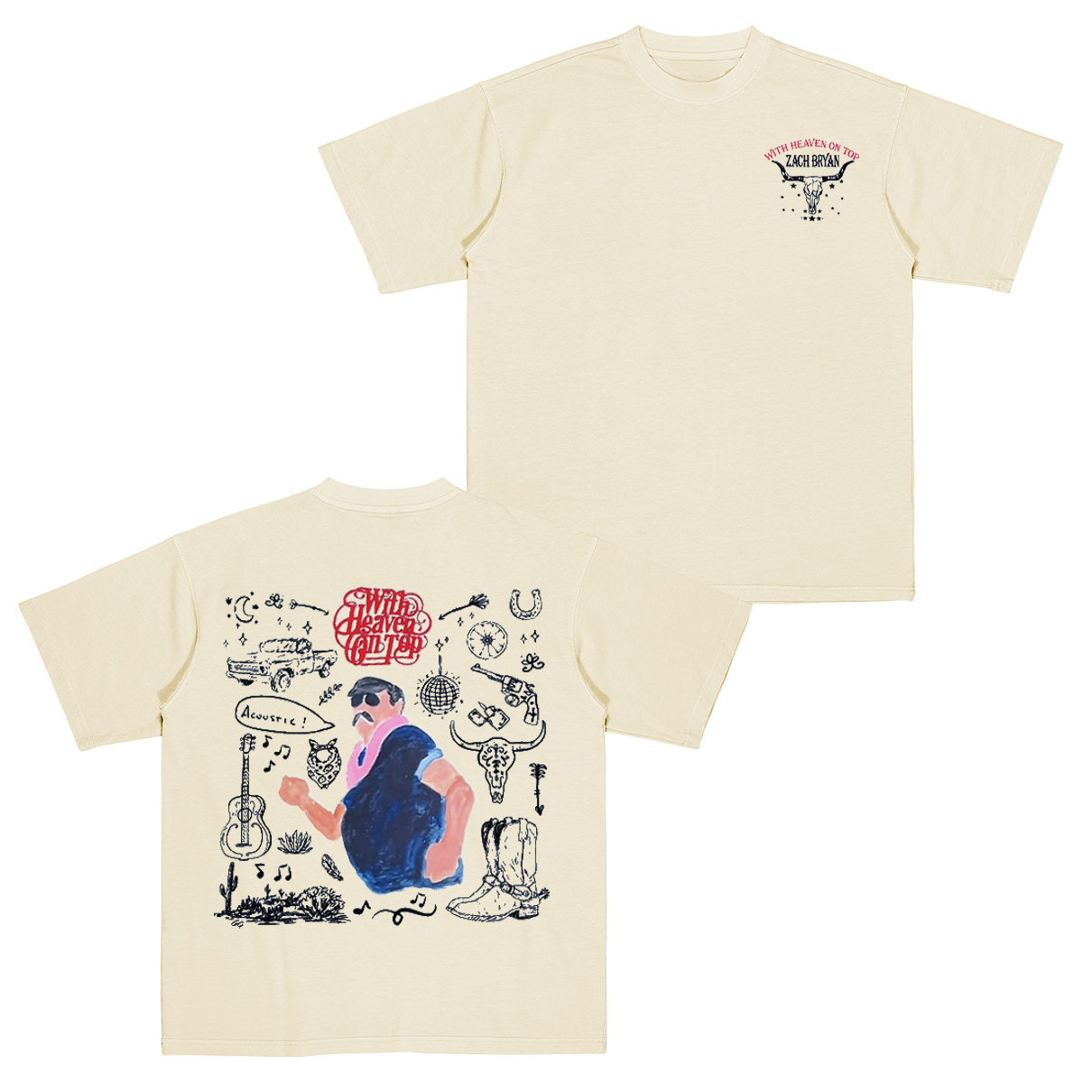 Zach Bryan Cotton Unisex T-shirt