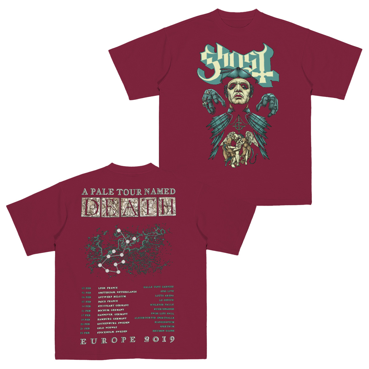 Ghost Cotton Unisex T-shirt