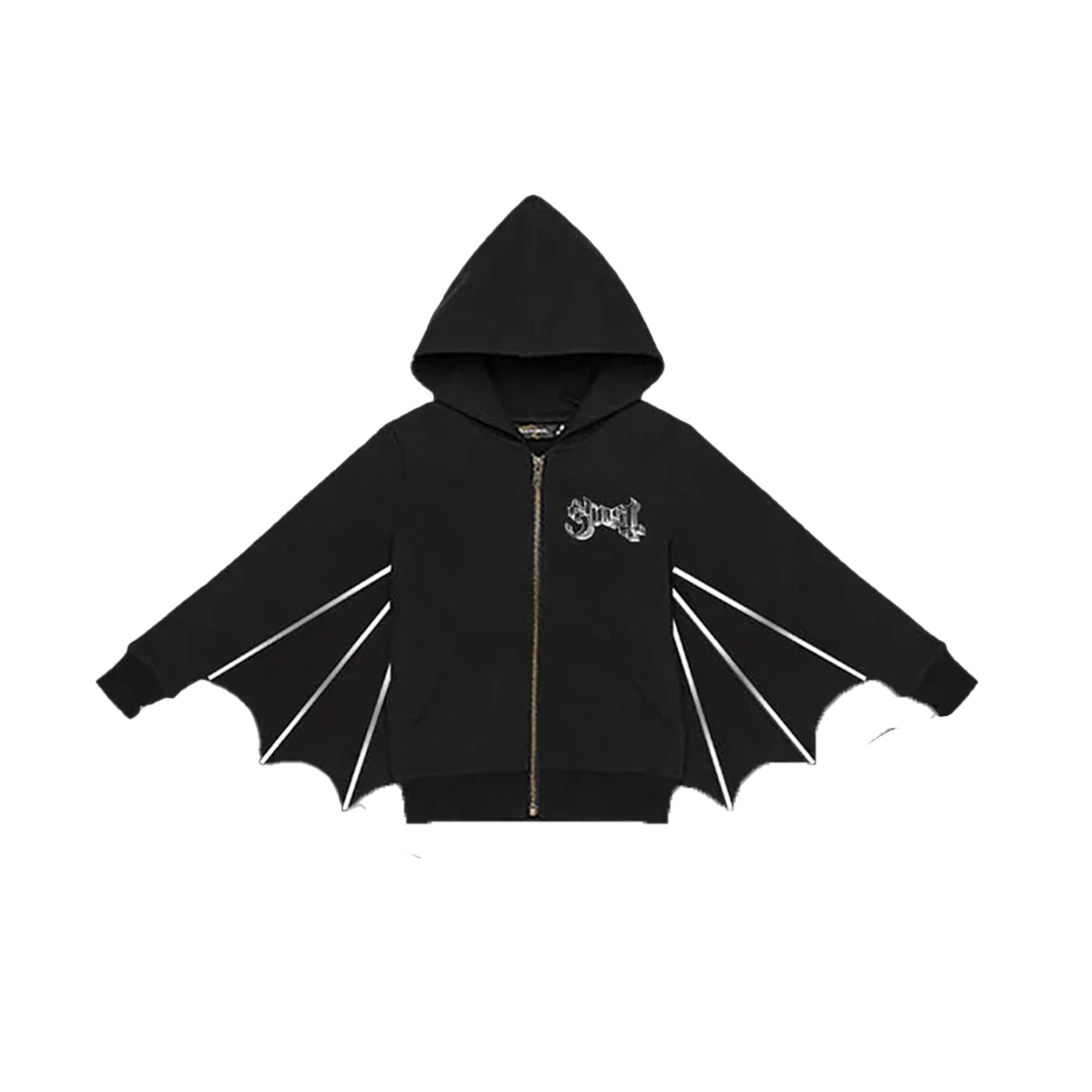 Ghost Unisex Zip Up Hoodie