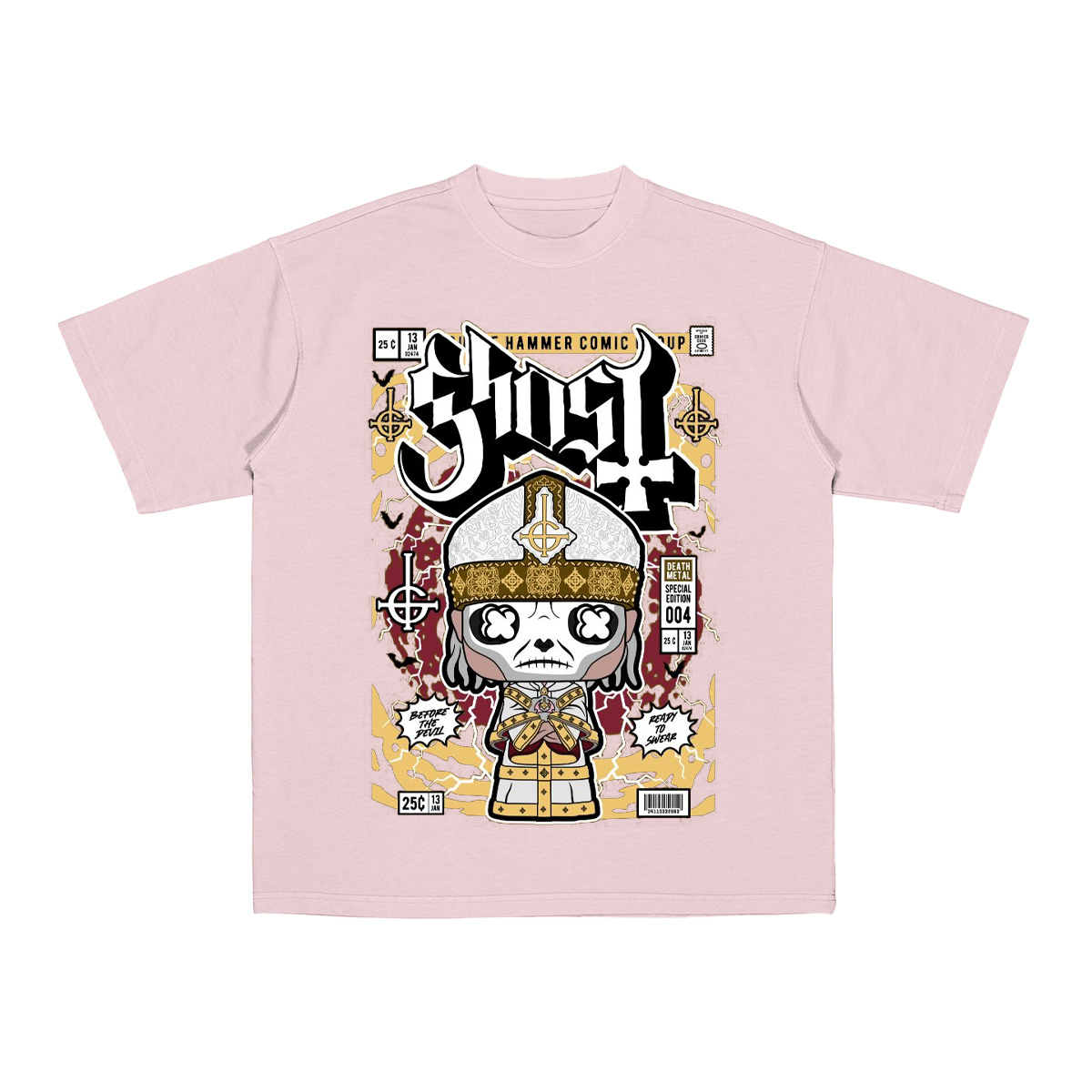 Ghost Cotton Unisex T-shirt