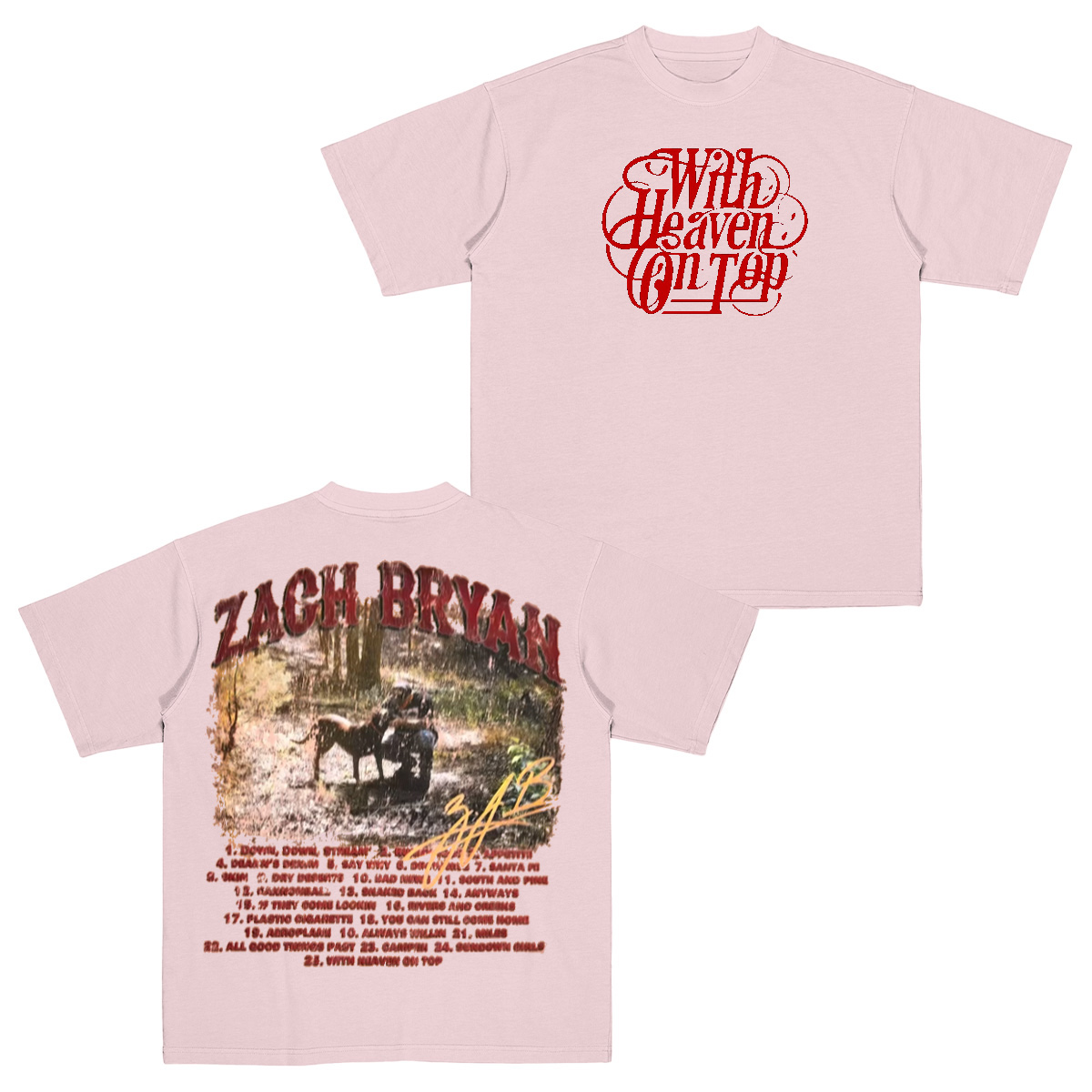 Zach Bryan Cotton Unisex T-shirt