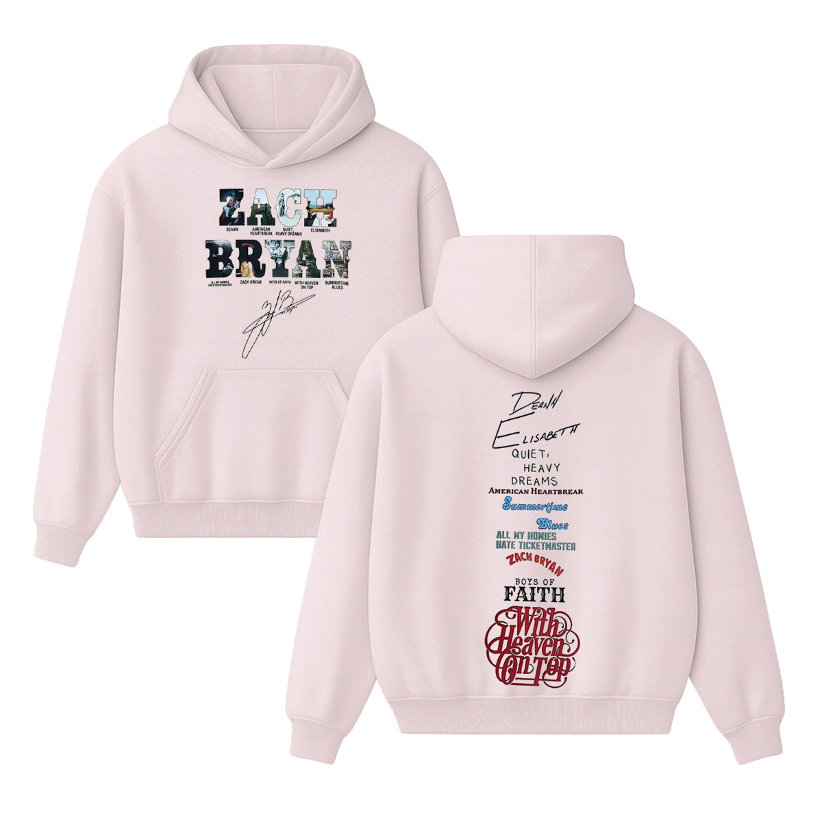 Zach Bryan Unisex Cotton Hoodie