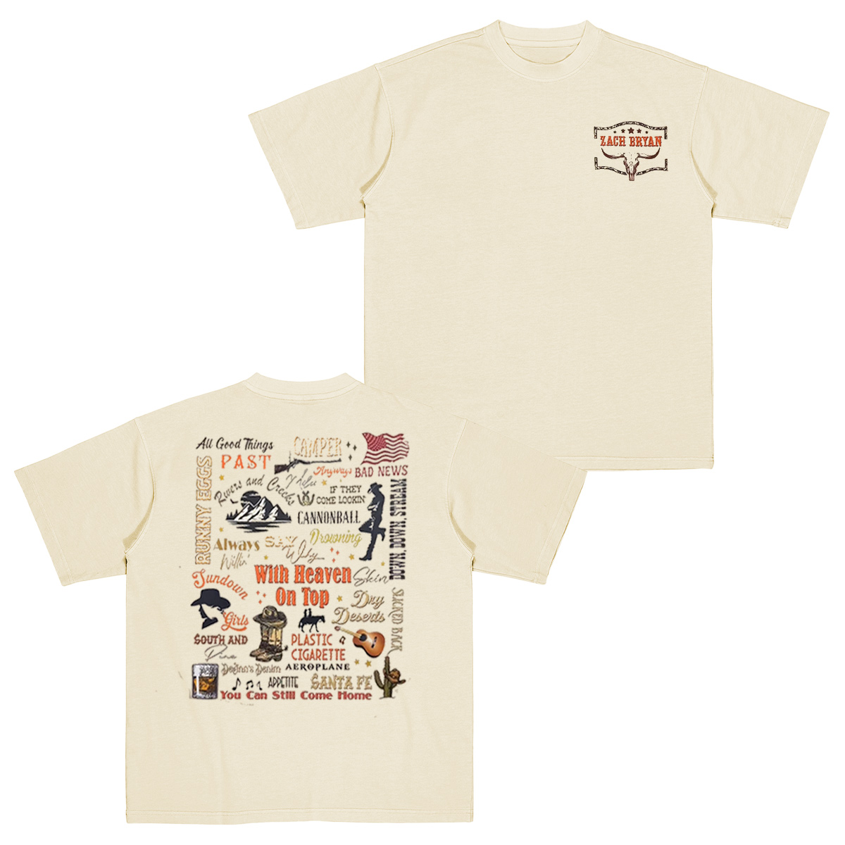 Zach Bryan Cotton Unisex T-shirt