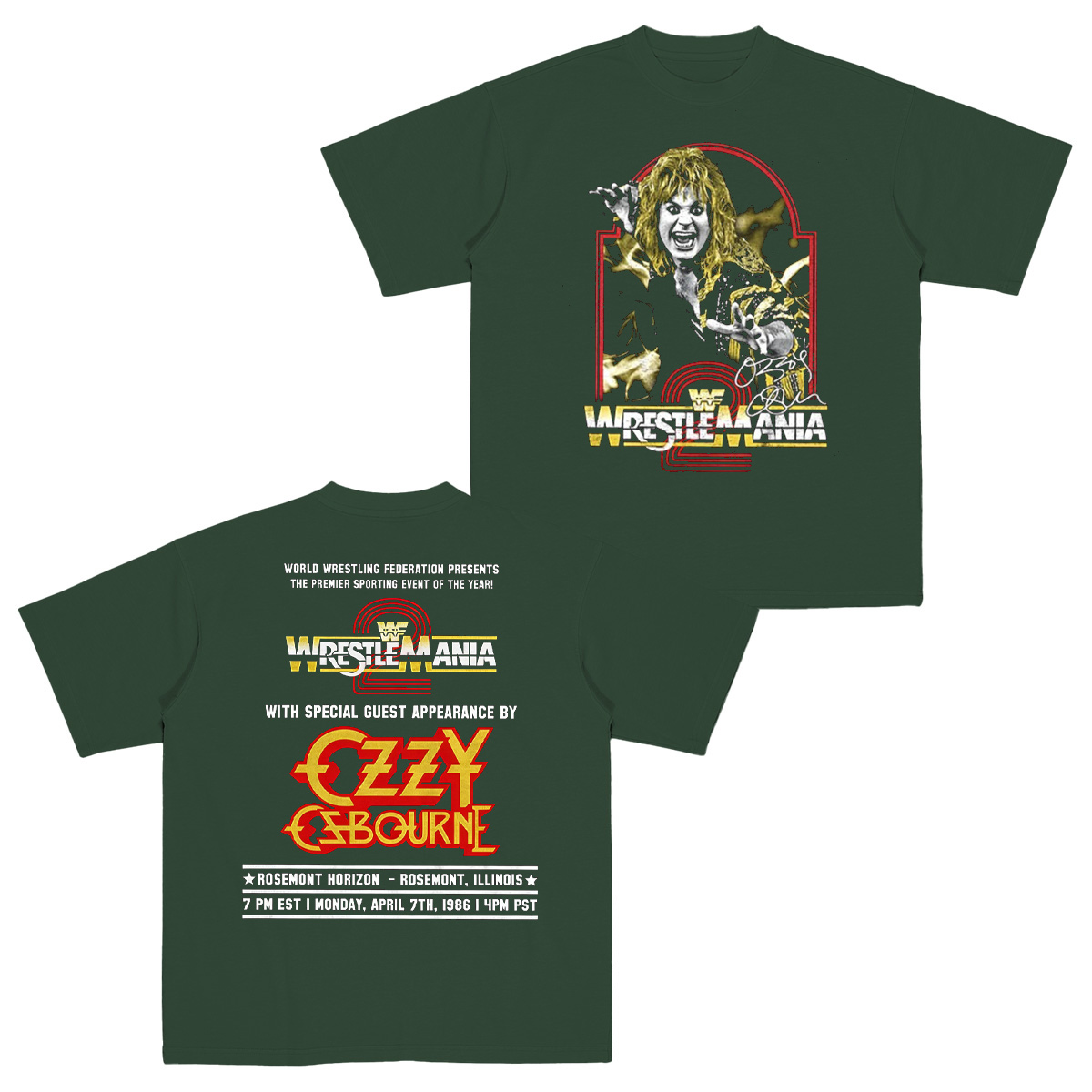 Ozzy Osbourne Cotton Unisex T-shirt