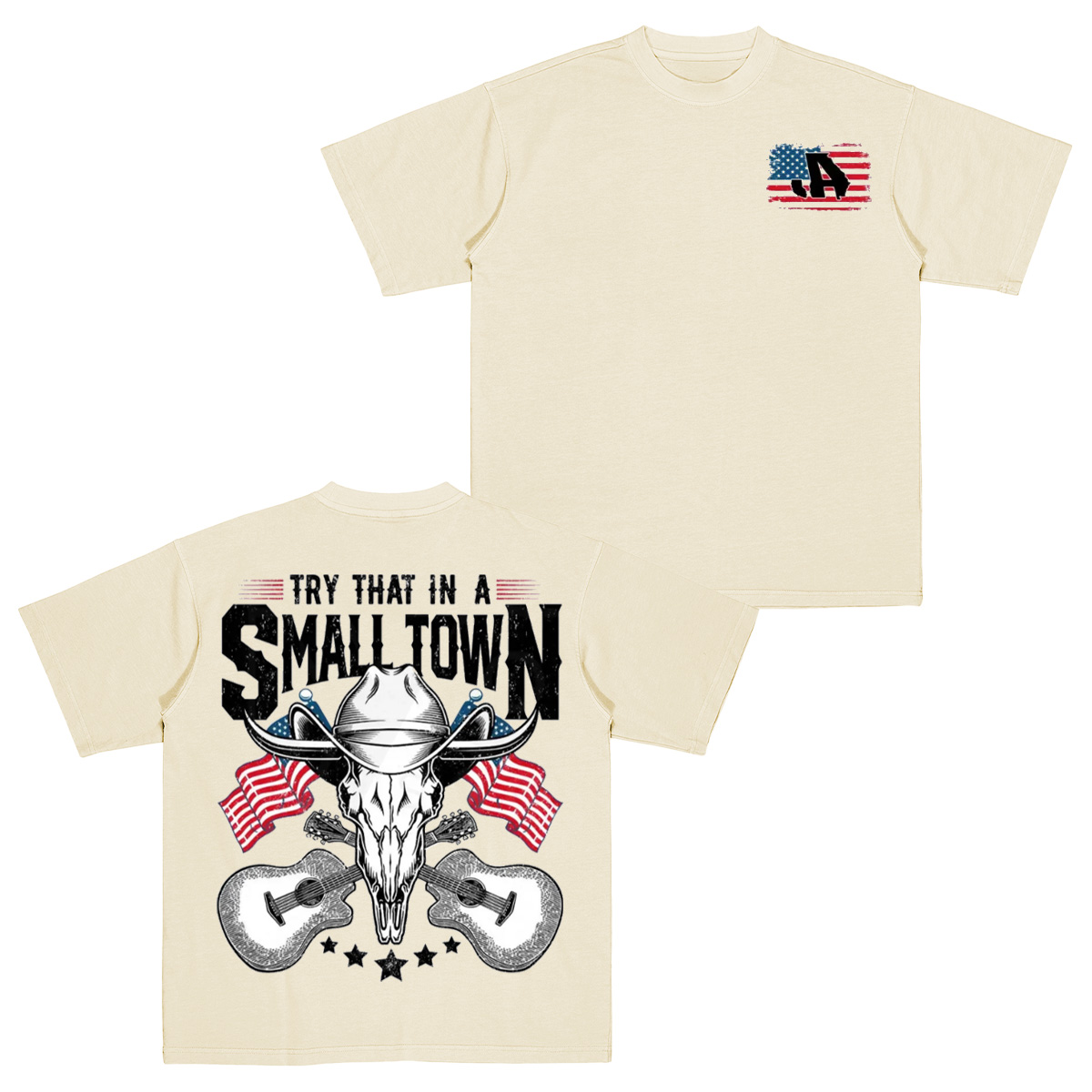 Try That In A Small Town Jason Aldean Cotton Unisex T-shirt