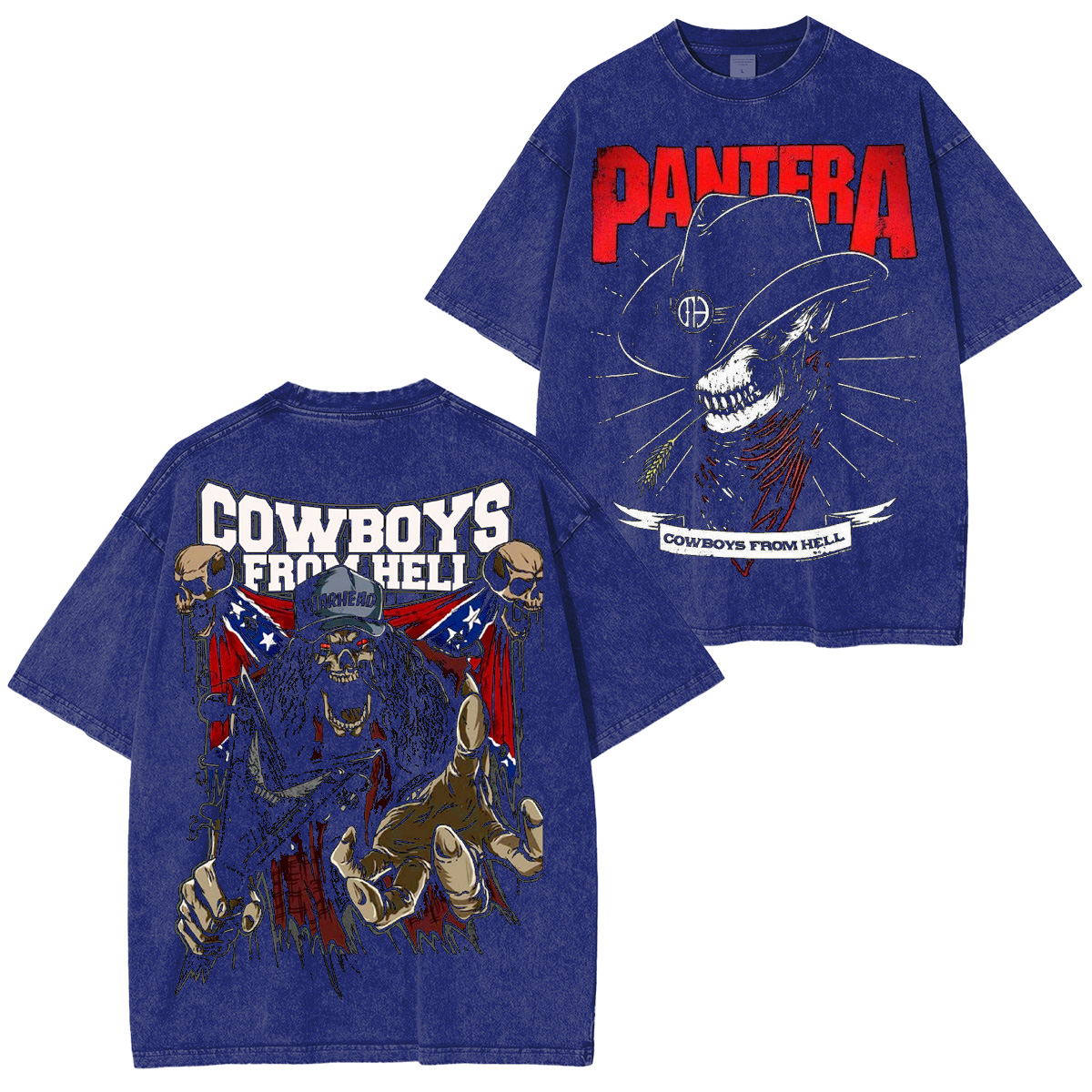 Cowboys from Hell Pantera Washed Unisex T-Shirt
