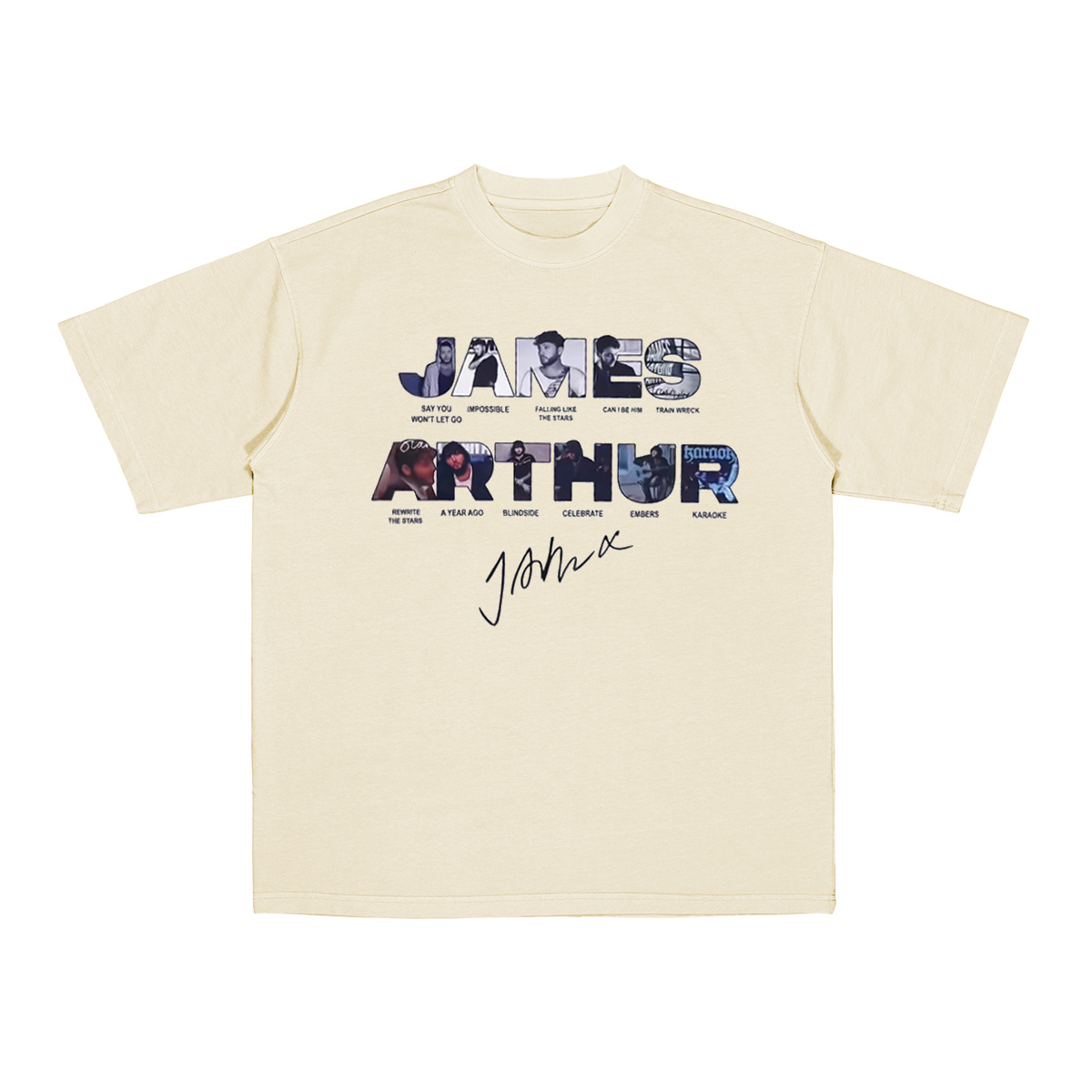 James Arthur Cotton Unisex T-shirt