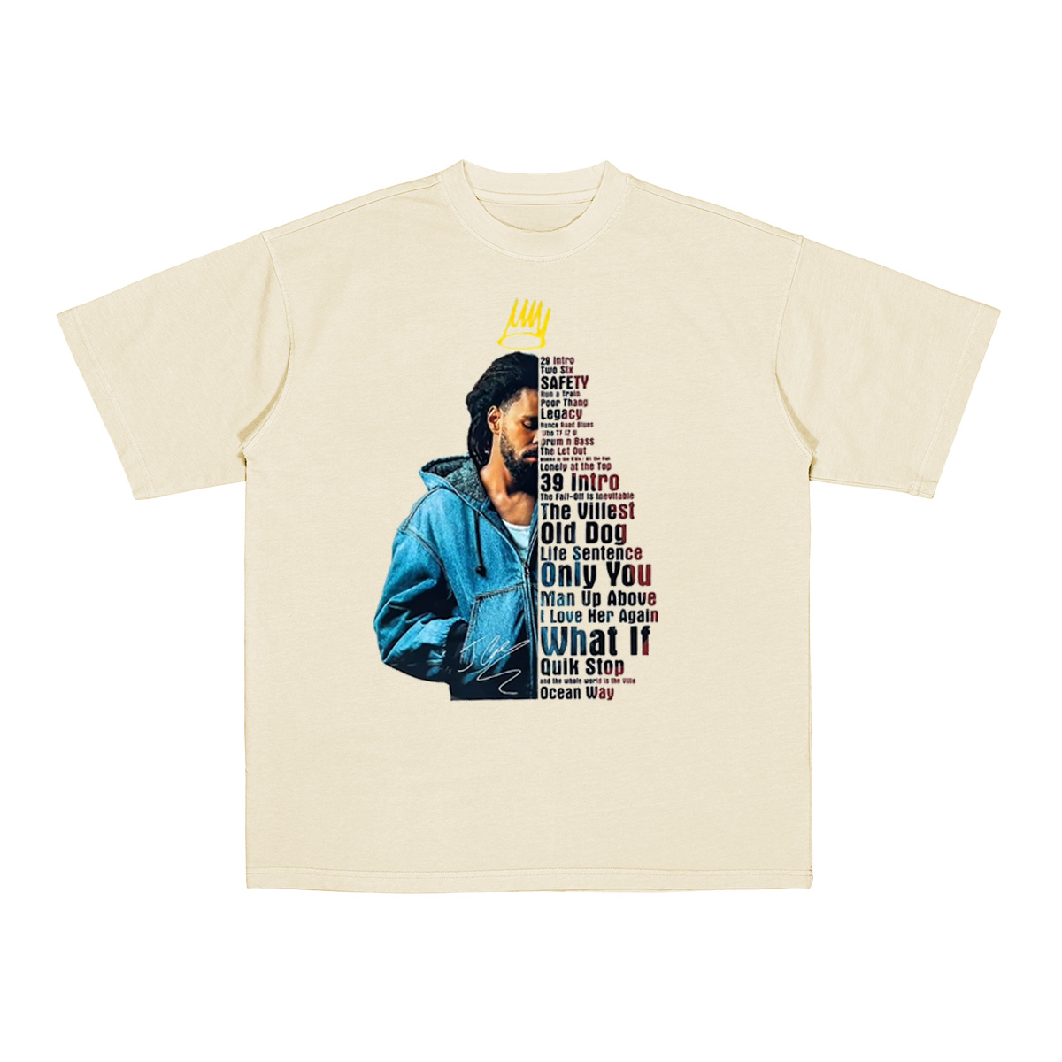 The Fall Off J. Cole Cotton Unisex T-shirt
