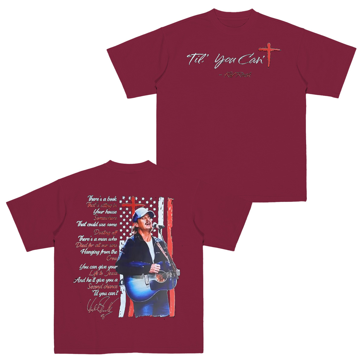 Til You Can't Kid Rock Cotton Unisex T-shirt