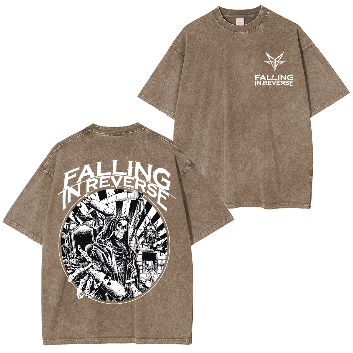 Falling In Reverse Washed Unisex T-shirt
