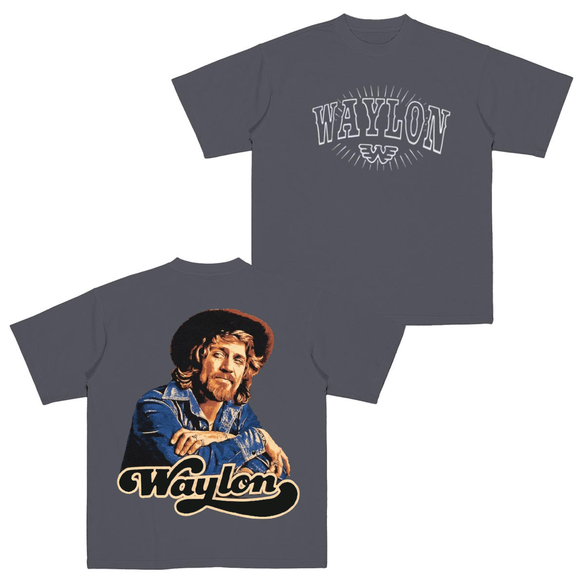 Seager x Waylon Jennings Heritage  Cotton Unisex T-shirt