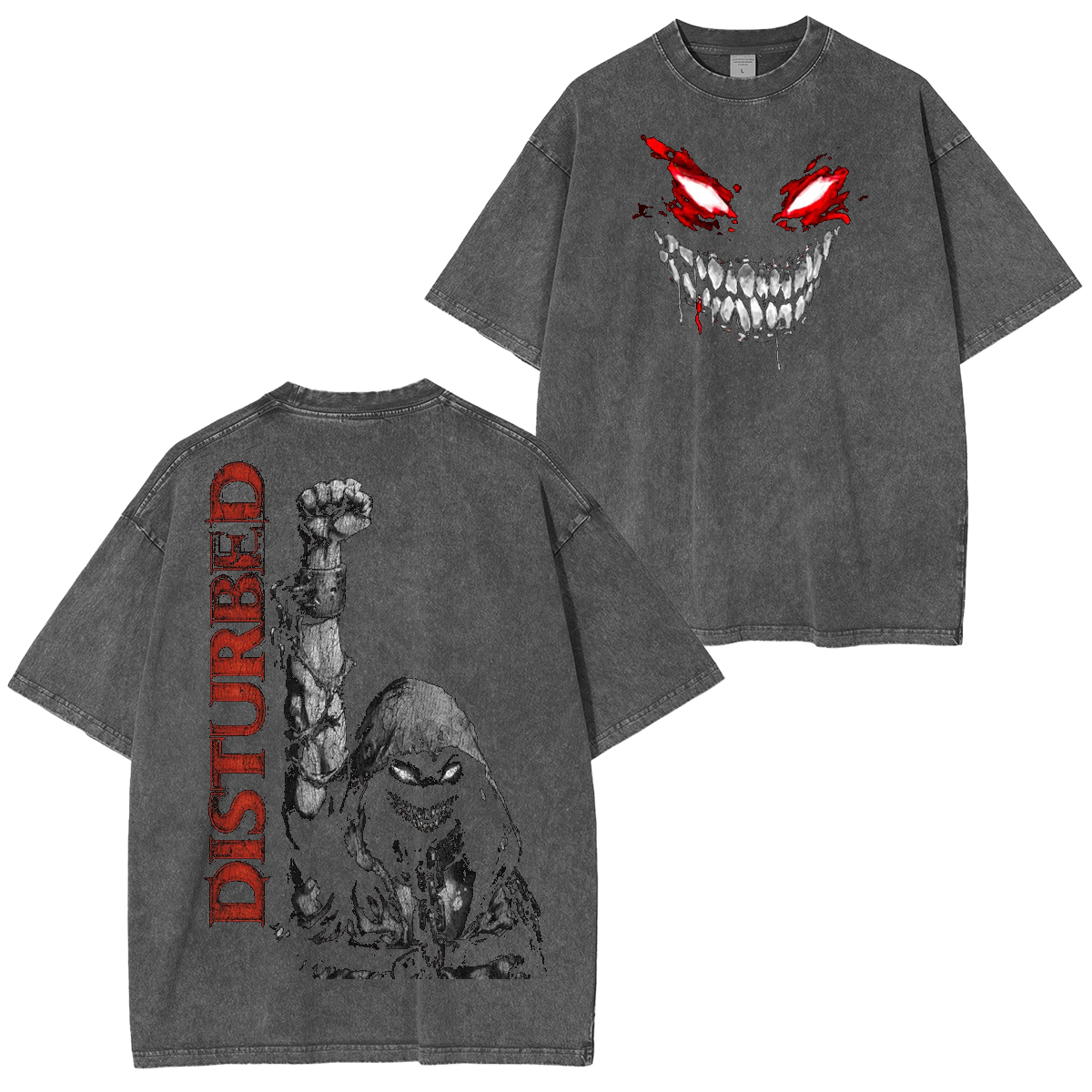 Disturbed Washed Unisex T-Shirt