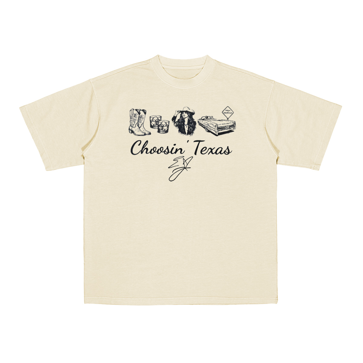 Choosin' Texas Ella Langley Cotton Unisex T-shirt