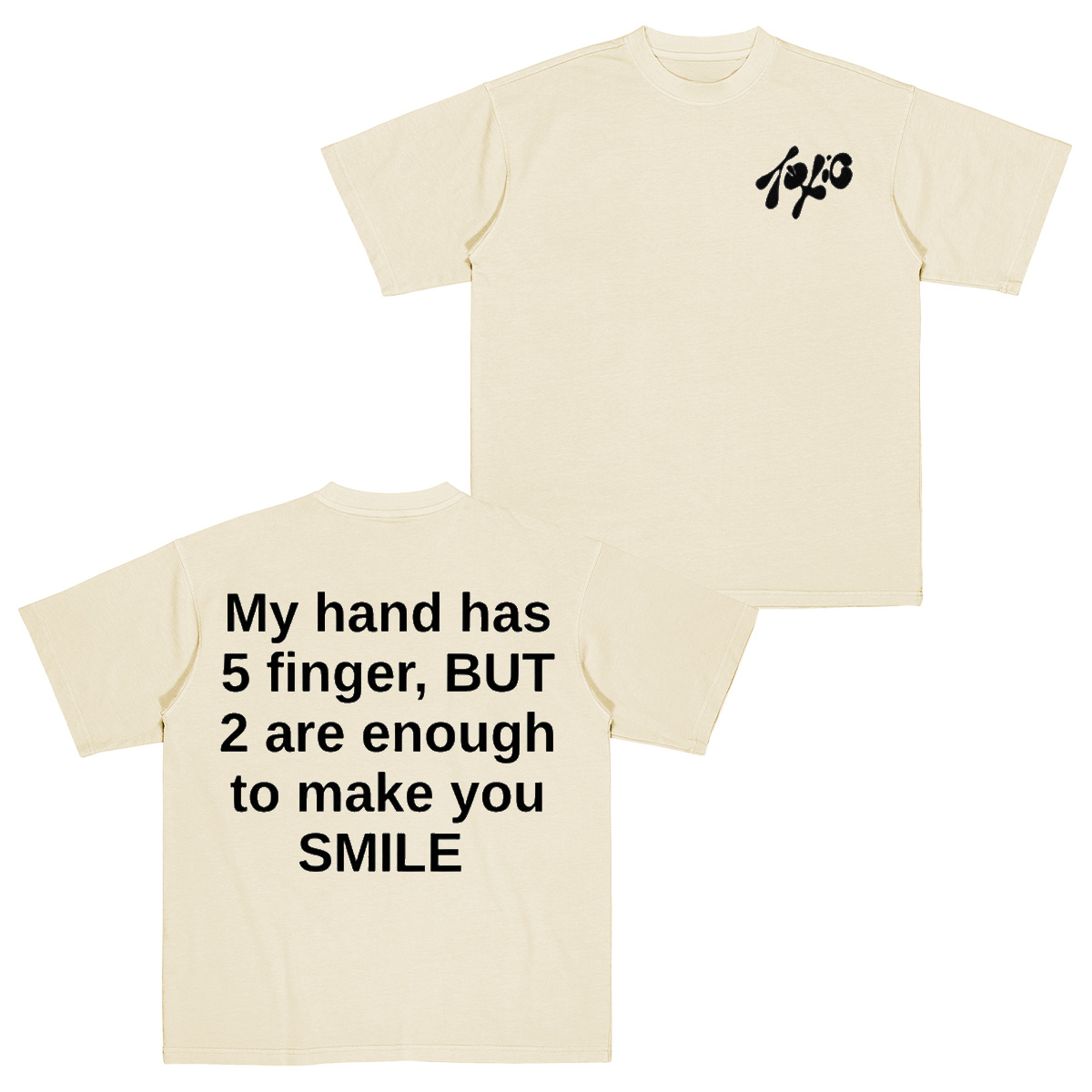 My Hand Is Enough For You Cotton Unisex T-shirt