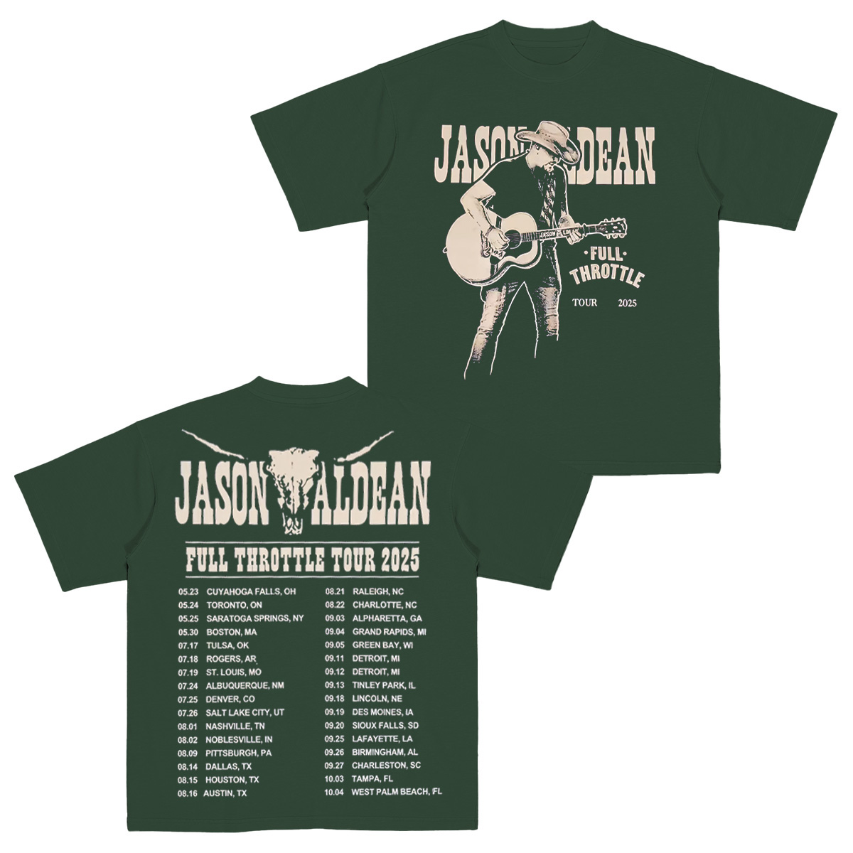 Jason Aldean Cotton Unisex T-shirt