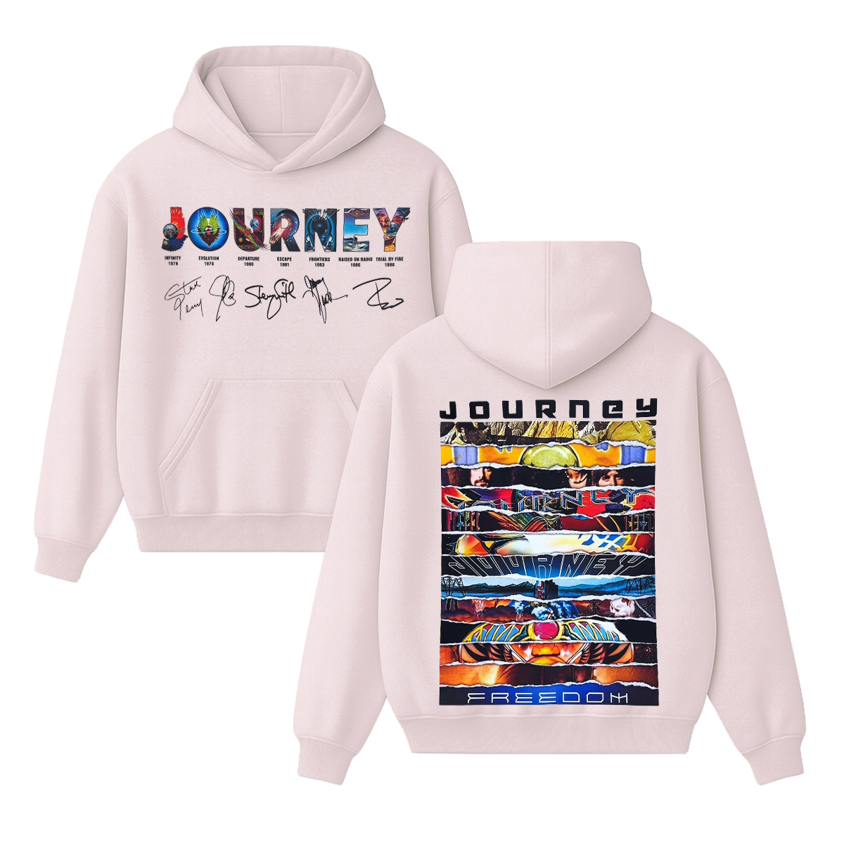 Journey Unisex Cotton Hoodie