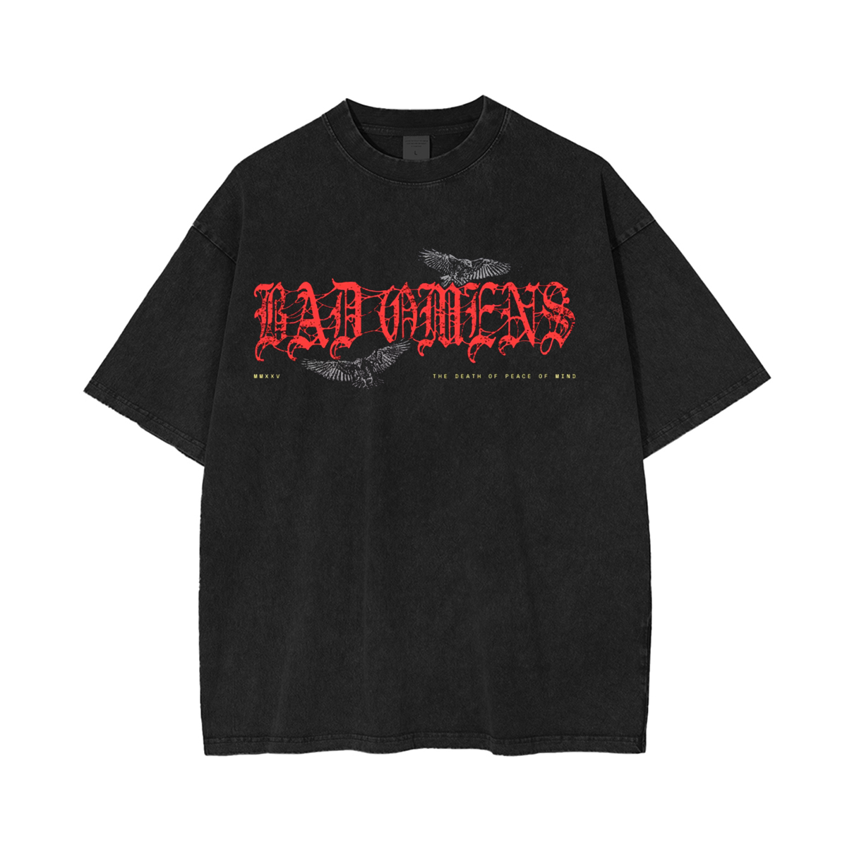 Bad Omens Death of Peace of Mind Washed Unisex T-Shirt