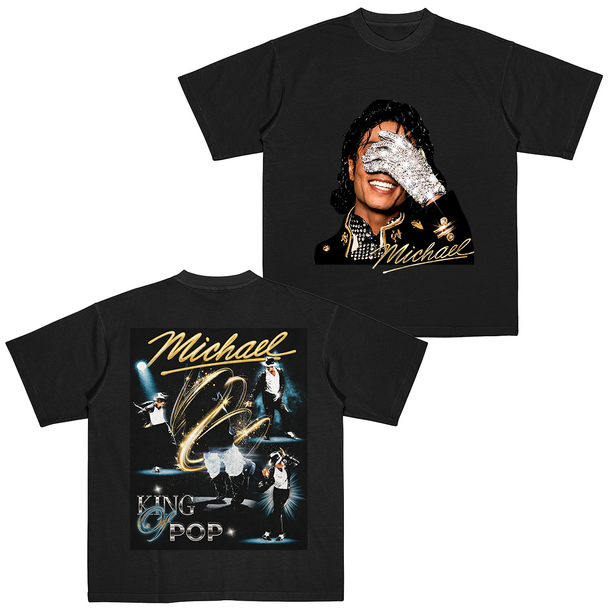 Michael Jackson Vintage 90s Cotton Unisex T-shirt