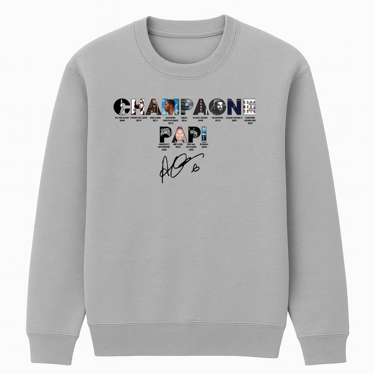 Drake Unisex Cotton Creneck Sweatshirt