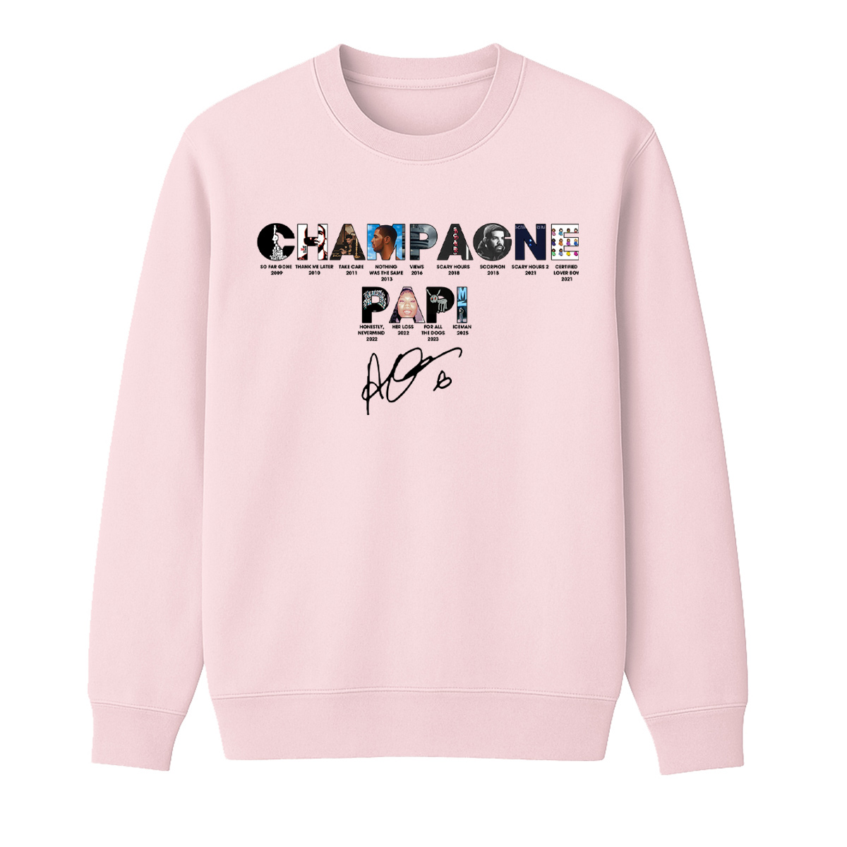 Drake Unisex Cotton Creneck Sweatshirt