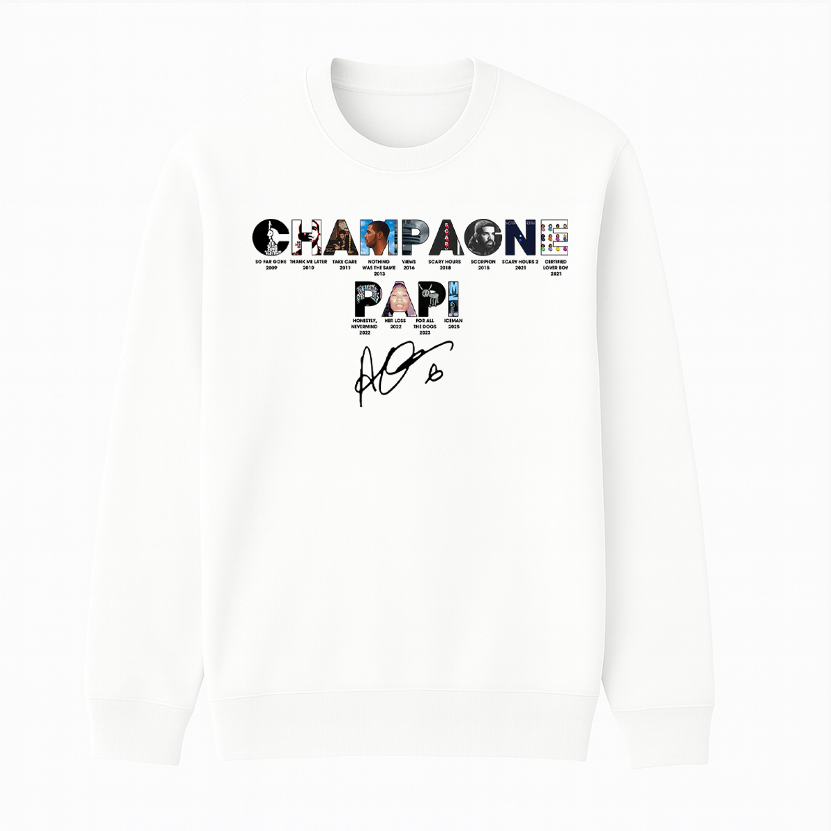 Drake Unisex Cotton Creneck Sweatshirt