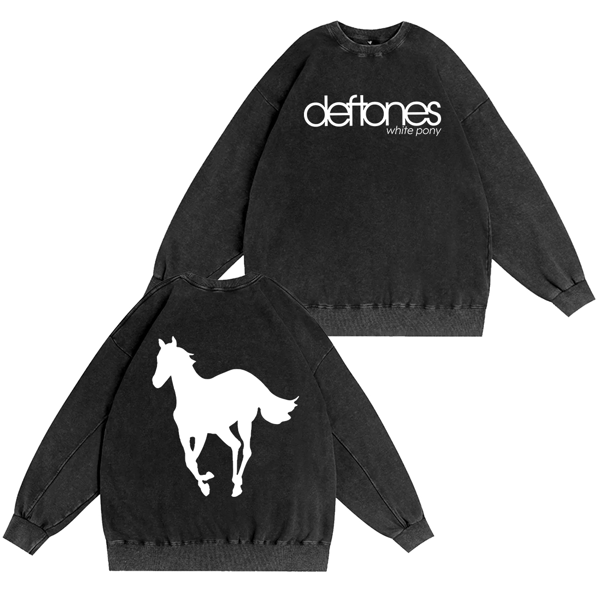 Unisex Washed Crewneck Sweatshirt