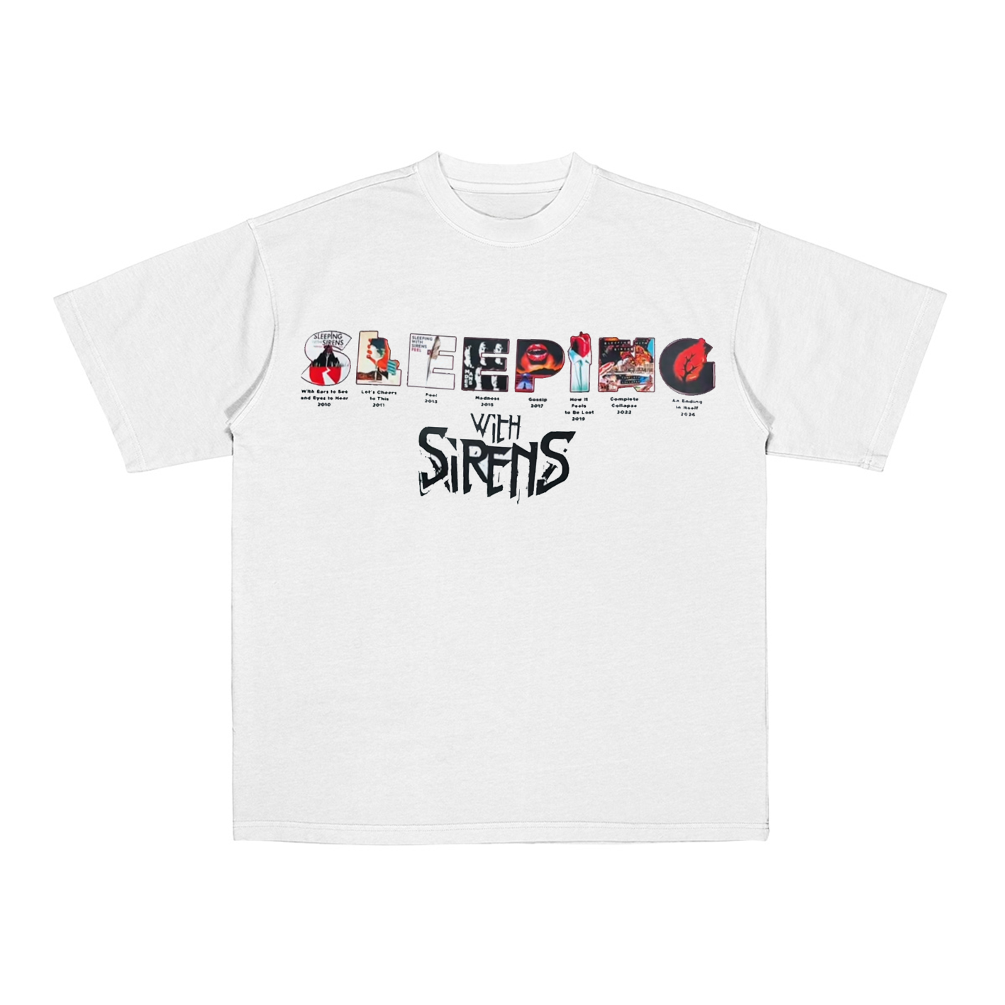 Sleeping With Sirens Cotton Unisex T-shirt