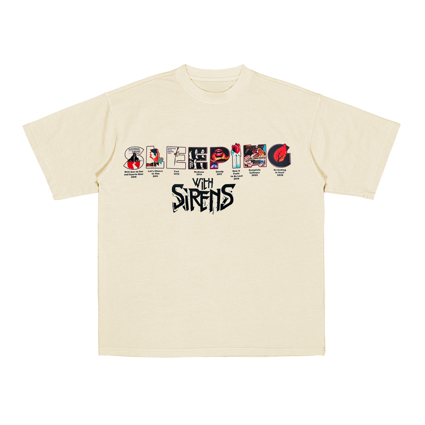 Sleeping With Sirens Cotton Unisex T-shirt