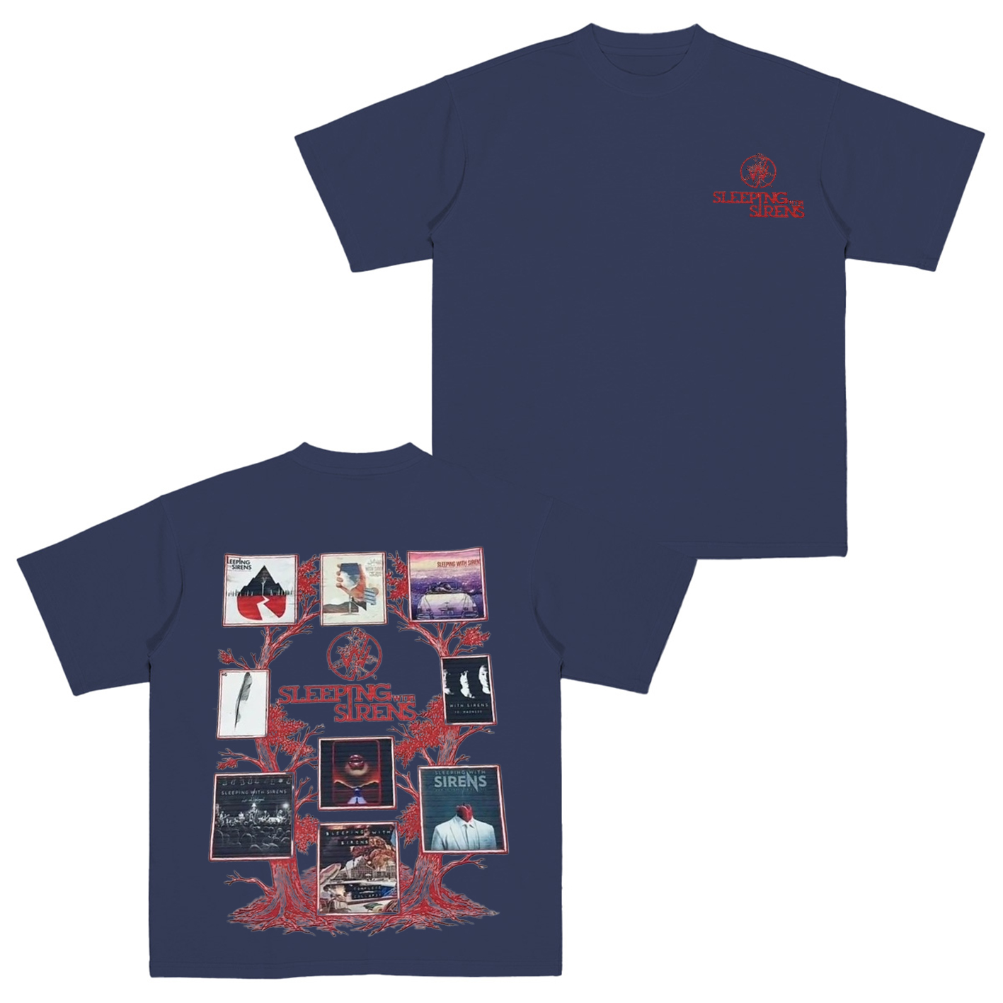 Sleeping With Sirens  Cotton Unisex T-shirt