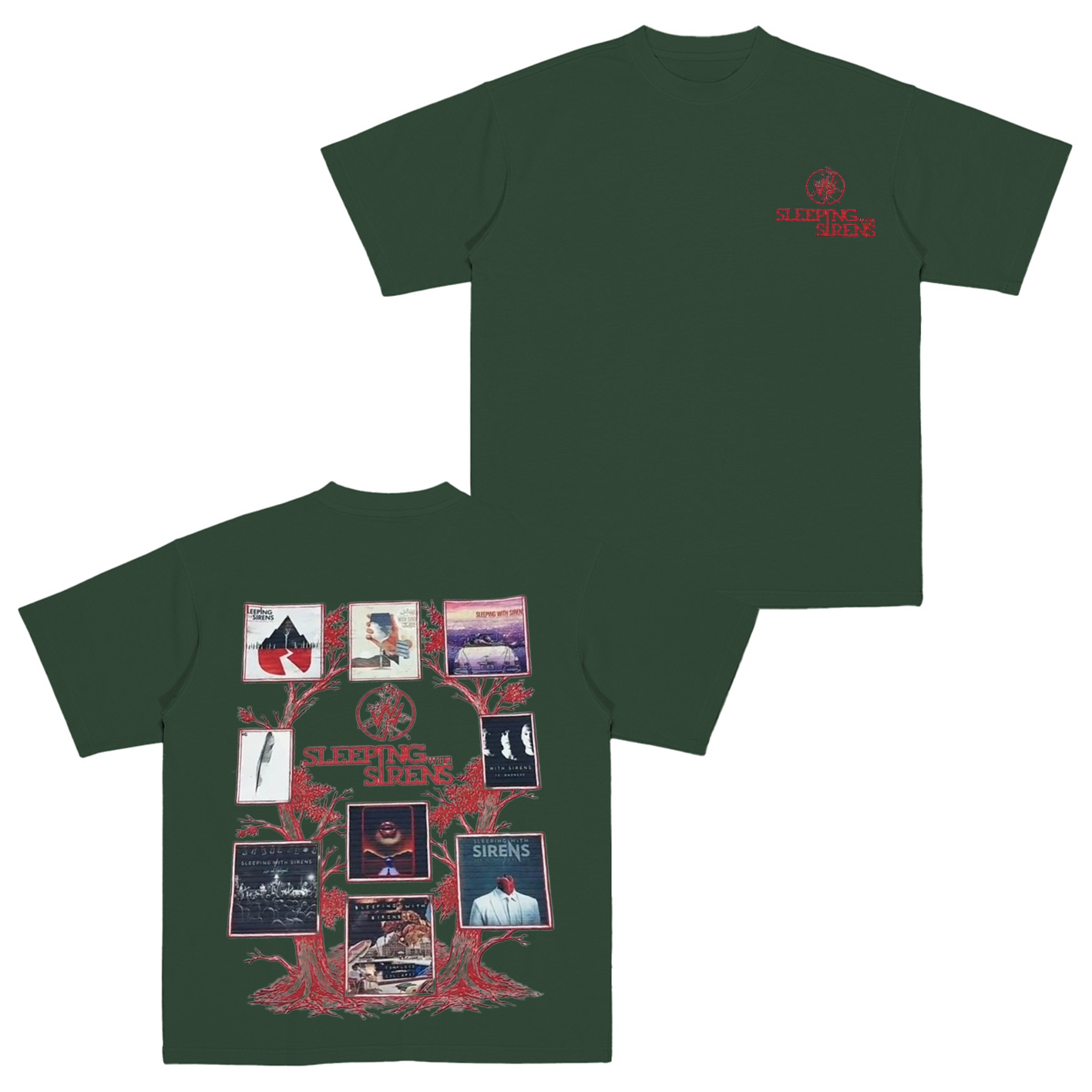 Sleeping With Sirens  Cotton Unisex T-shirt