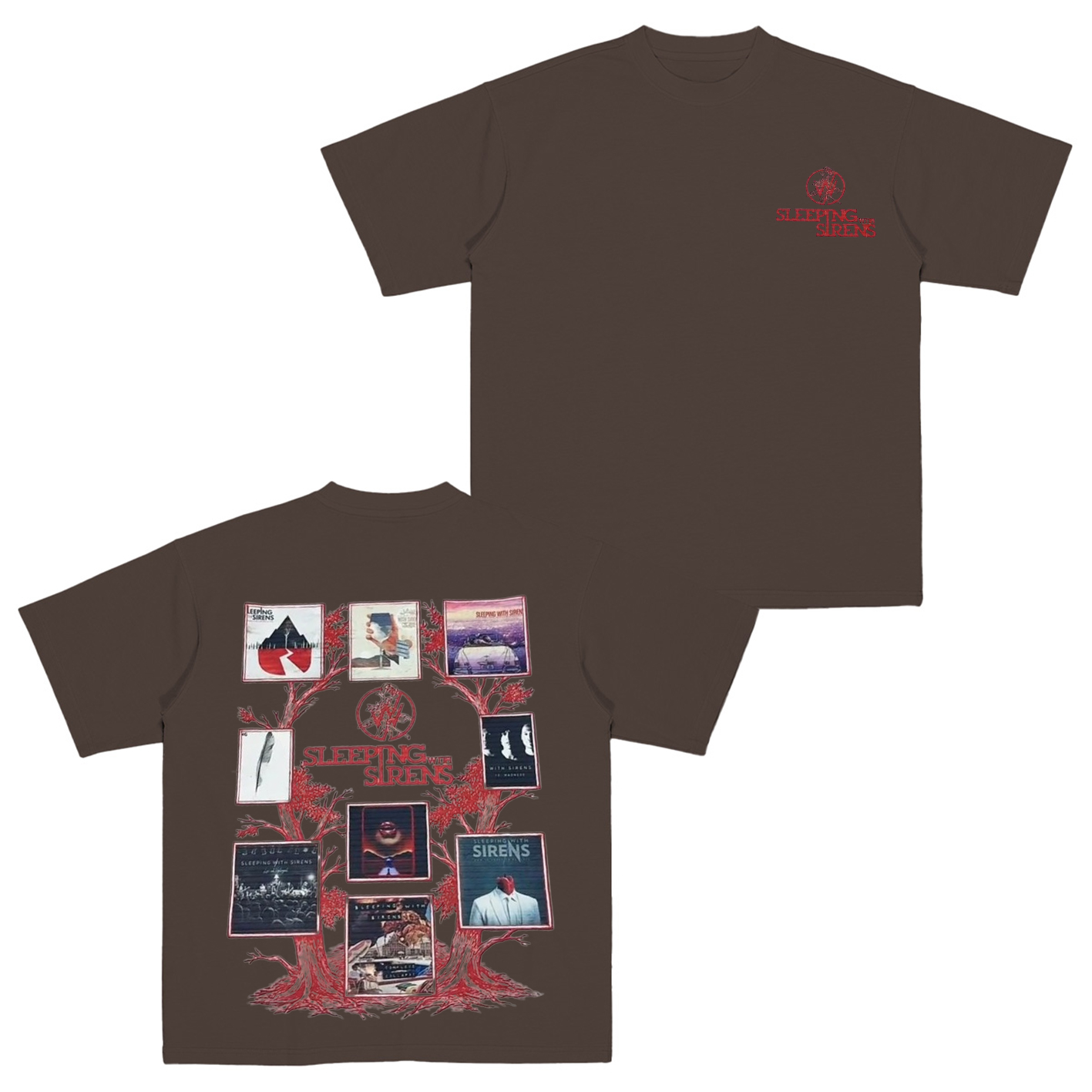 Sleeping With Sirens  Cotton Unisex T-shirt