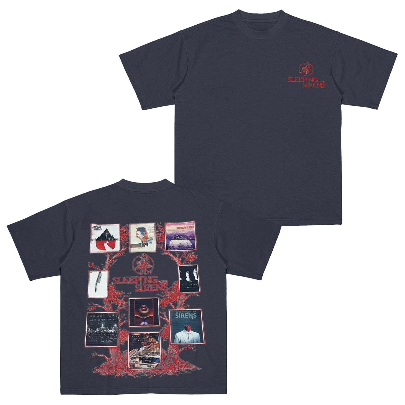 Sleeping With Sirens  Cotton Unisex T-shirt