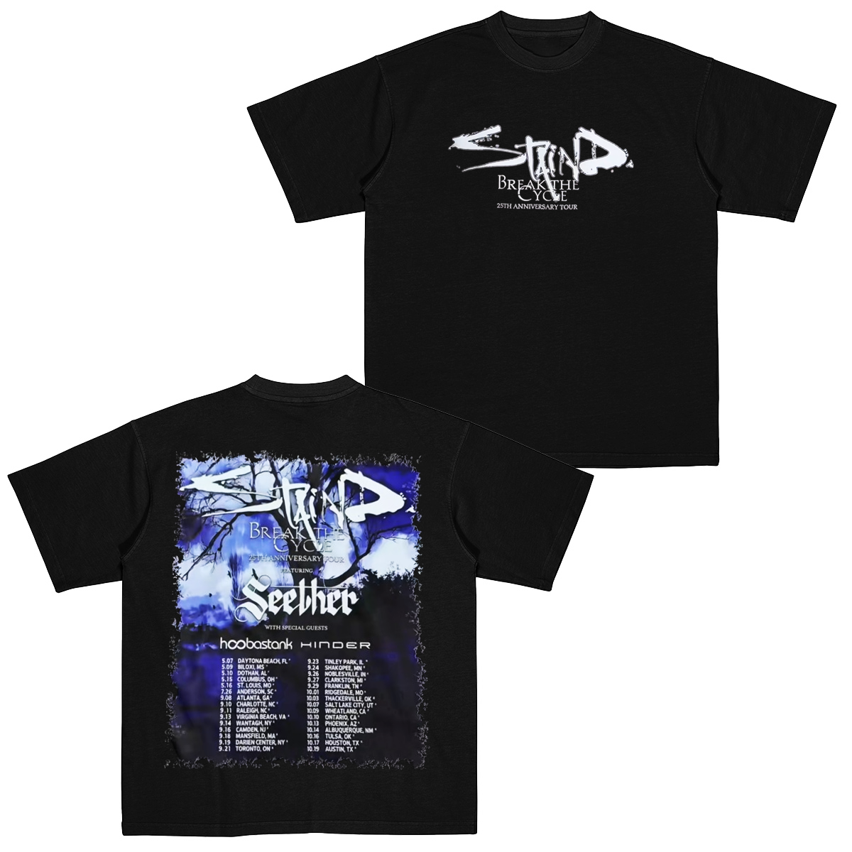 Ataind Band Cotton Unisex T-shirt