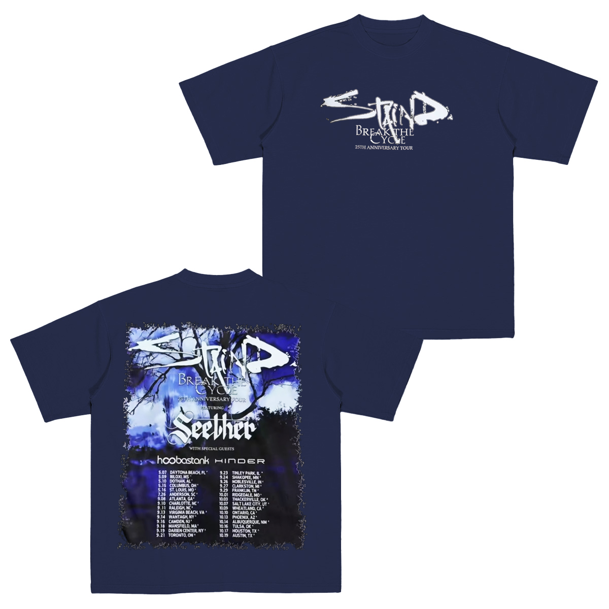 Ataind Band Cotton Unisex T-shirt