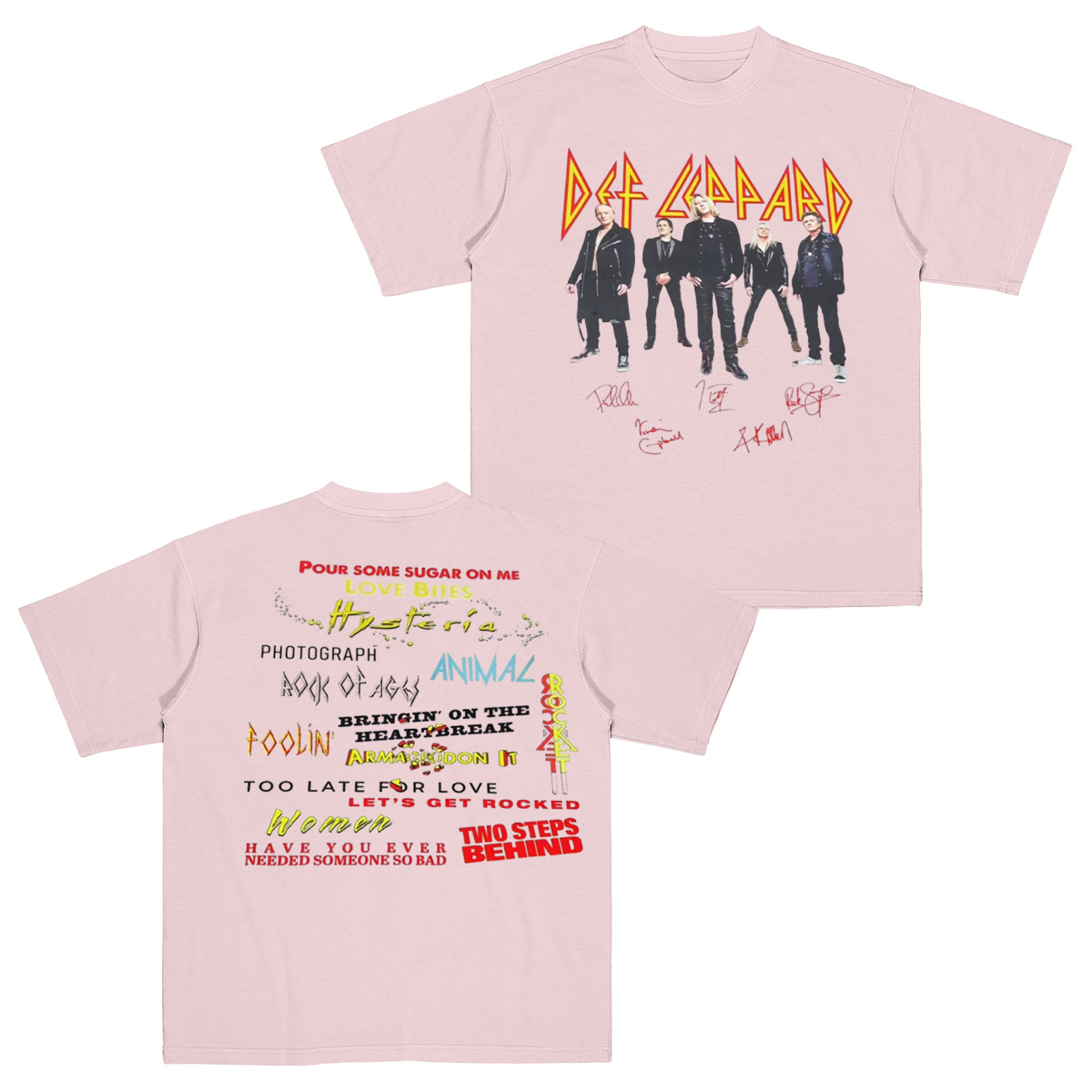 Def Leppard Cotton Unisex T-shirt